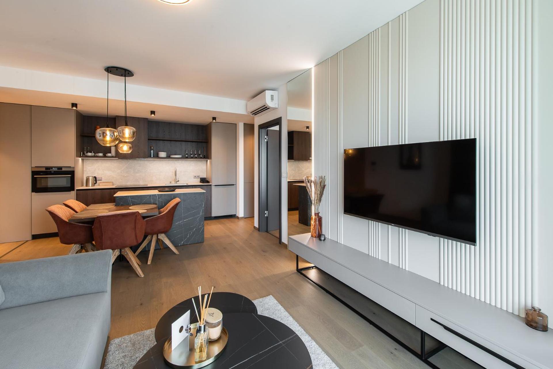 Nikas Eurovea Apartments - Free Parking Bratislava Eksteriør bilde